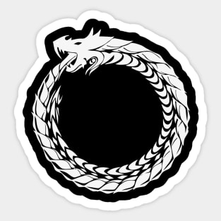 Ouroboros snake Sticker